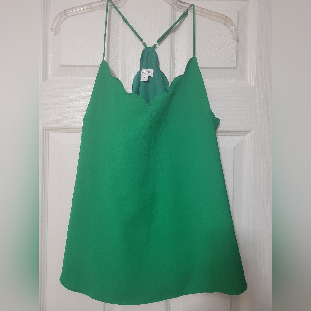 J CREW SCALLOPED CAMI
